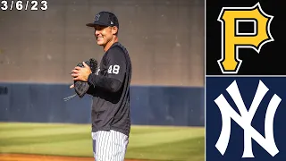 New York Yankees Spring Training Highlights: vs Pittsburgh Pirates | 3/6/23