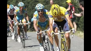 Tour de France 2010 - stage 15 - Andy Schleck and the "chain drop incedent"