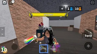 Beating teamers + Mm2 mobile gameplay {honxoxo}