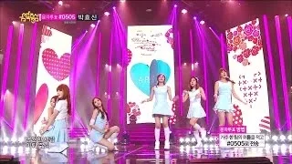 【TVPP】Apink - Mr. Chu, 에이핑크 - 미스터 츄 @ Nominated rank 1st, Music Core Live