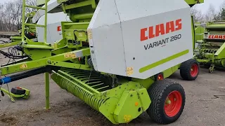 Пресс-подборщик Claas Variant 260 | Прокрутка