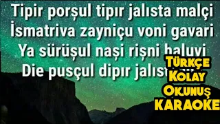 Rauf Faik детство Türkçe Kolay Okunuş Karaoke