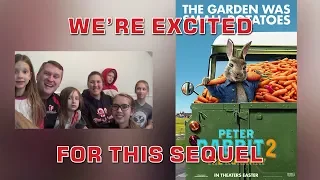 SawItTwice - Peter Rabbit 2: The Runaway - Official Trailer Live Reaction