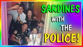 SARDINES WITH THE POLICE! | HIDE AND SEEK | We Are The Davises