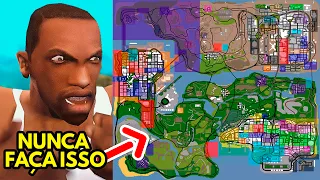 O que acontece se TODAS AS GANGUES do GTA dominam O MAPA INTEIRO