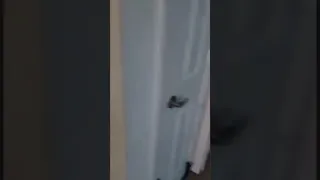 12 year old boy destroys his mothers house because she took his phone away. Full video