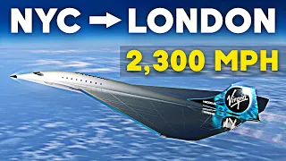 This Jet Can Fly From NYC to London In 90 Minutes