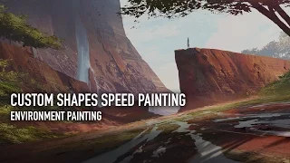 Custom Shapes Speed Painting