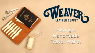 Making a Leather Travel Wallet