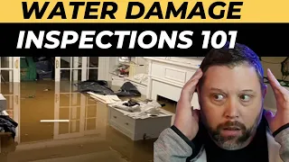 How to do a moisture inspection for water damage