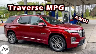 2023 Chevrolet Traverse – MPG Test | Real-world Highway Fuel Economy and Range