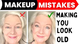 10 Makeup Mistakes Older Women Make & How To Change & Look Younger Over 50