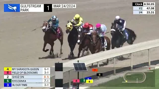 Gulfstream Park Carrera 1 - 24 de Marzo 2024