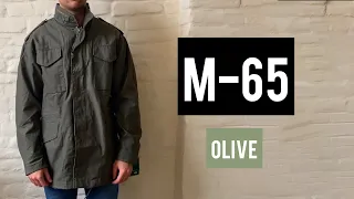 Куртка Alpha Industries M-65 Olive / краткий обзор от AlphaInd.ru
