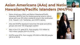 The Health of AA and NH/PI Patients Served at Health Centers: An Analysis of the 2019 UDS