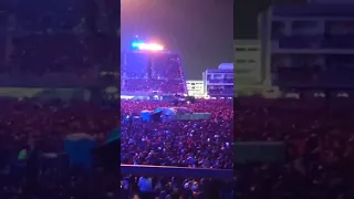 Ola de gente en el concierto de Rammstein México - Foro Sol 2 de octubre 2022