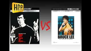 ▶ Comparison of Game of Death "New 4K Project HDR10" vs REMASTERED Blu-Ray Edition