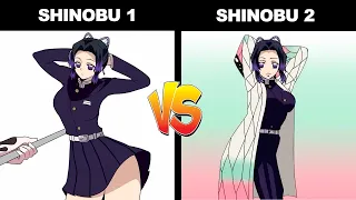 Zero Two Dodging Meme - Shinobu vs Shinobu