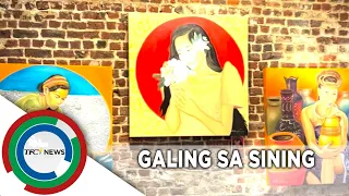 Pinoy artists ibinida ang mga natatanging obra sa exhibit sa France | TFC News France