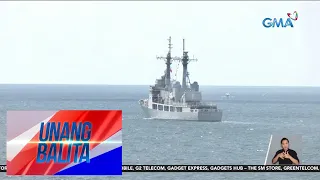 Mga barko ng Pilipinas, Amerika, at France, naglalayag papunta sa West PHL Sea bilang bahagi... | UB