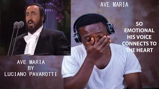 Luciano Pavarotti - Ave Maria (Schubert) REACTION ( So Emotional - He deselves an Award)