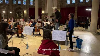 NHJO repetitie Mahler 4 met Lida Straathof (fragment)