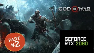 GOD OF WAR PC Gameplay Walkthrough Part 2 [4K 60FPS RTX 2060] FULL STORY