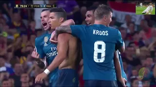Spanish super cup 13 August 2017 Real Madrid vs Barcelona 3-1