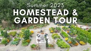 Summer Garden Tour and Homestead Update - July 2023