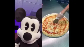 Thats Enough Slices Comedy Funny Mickey Mickeymouse Food Pizza