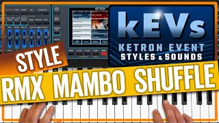 Ketron Event - New Style  RMX  MAMBO  SHUFFLE - kEVs