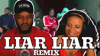 WHO'S LYIN? 🇬🇧🎵 Mostack Liar Liar Remix Reaction ft J Hus Krept & Konan | Americans Listen to UK Rap