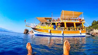 Adrasan Koyu & Tekne Turu & Adalar ve Çamur Banyosu | Antalya