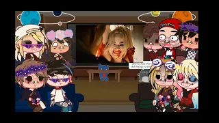 fandoms react to Harley Quinn part 1/9 ❤️🖤harlivy🌱💚 tw: language fandoms in desc