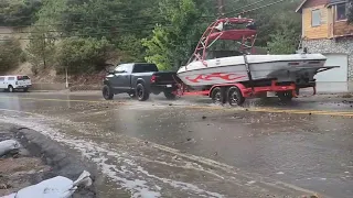 Lake Arrowhead - Mountain Towns Nuked By Rain and Flash Flooding N Stuff 9-11-22