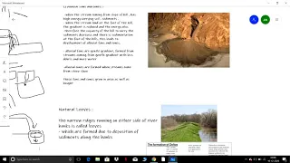 Erosional and depositional landforms by river , Geography , UPSC , Civil Services