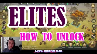 How To Unlock Elites - Season 5 - LOTR Rise to War