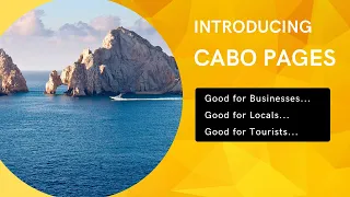 Introducing Cabo Pages:  A New Online Community & Business Directory for Los Cabos