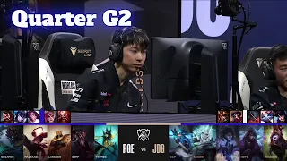 JDG vs RGE - Game 2 | Quarter Finals LoL Worlds 2022 | JD Gaming vs Rogue - G2 full game