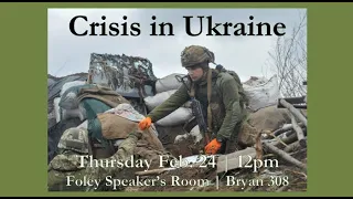 "Crisis in Ukraine" with Tom Preston