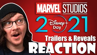 MARVEL STUDIOS' DISNEY PLUS DAY Trailers & Reveals REACTION!