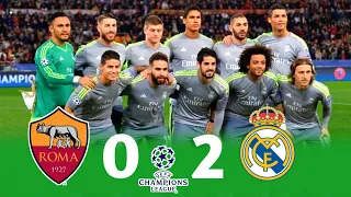 Roma vs Real Madrid 0-2 | Champions League 2015-2016 (1st leg) Extended Highlights & Goals HD