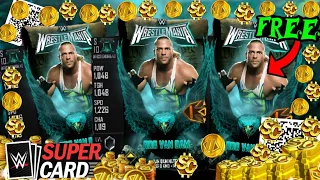 CRAZY GLITCH!! TO GET A *FREE* WRESTLEMANIA 40 ROB VAN DAM EVENT CARD! & QR CODES! WWE SuperCard