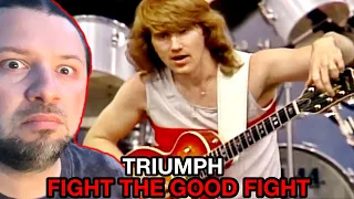 TRIUMPH Fight The Good Fight LIVE US Festival 1983 | REACTION