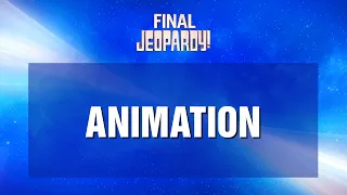 Final Jeopardy!: Animation | JEOPARDY!