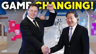 Elon Musk's NEW Partnership With Samsung Is A Game Changer