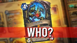 Hearthstone - Nobody Expects Halkias (does anyone even know about this card?)