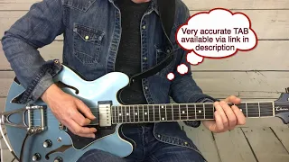 25 or 6 to 4 Chicago/Terry Kath solo/ lesson by Emerson Swinford