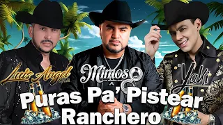 El Yaki, El Mimoso, Luis Angel, Pancho Barraza - Puras Pa Pistear || Rancheras Con Banda Mix🍻