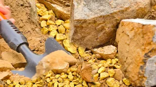 Digging for Treasures worth millions from Huge Gold Nuggets,Gold Panning, Mining Exciting